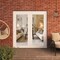 Vdomdoors Front Exterior Prehung Metal-Plastic Double Doors Clear Glass / MANUX 8666 White Silk / Office Comm MANUX8666DEXD-WS-W72xH80-RH-I - alternate 4