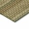 Homeroots 5' X 8' Artichoke Green And Fern Green Striped Washable Indoor Outdoor Area Rug 610577 - alternate 6