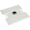 Wiremold Flush Plate Adapter Fitting, Ivory, Steel V2051H - alternate 1