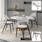 Leisuremod Venice Collection Modern Dining Chair In White VC49W - alternate 9