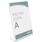 Deflecto Sign Holder, Slanted, Top Load, 5"x7", Clear DEF590301 - alternate 10