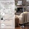 Lavish Home Floor Lamp Full Spectrum Natural Sunlight Lamp with Bendable Neck, Chrome 72-1242S - alternate 5