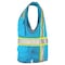 Dome75 Hi-Vis Safety Vest SM/MD Class Non-ANSI/Enhanced Visibility , Zipper 6 Pockets, 2 Mic Tab DV2183 - alternate 4