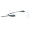 General Electric 03 Series Anti-Fog Impact-Resistant Safety Glasses Clear Lens Gray Frame 1 pk GE203CAF - alternate 9