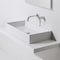 Whitehaus Collection Britannia Large Rectangular Above Mount Basin B-AG80 - alternate 4