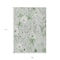 Homeroots 9' X 12' Mint Green And Ivory Floral Washable Indoor Outdoor Area Rug 611160 - alternate 9