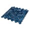 Apollo Tile Blue 11.3 in x 11.3 in Glass Glossy, Matte Floor and Wall Mosaic Tile 4.43 sqft/case, 5PK APLJPH88310A - alternate 10