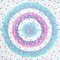 Homeroots 88" X 84" Pink Blue And White Floral Cotton Hanging Tapestry 397433 - alternate 6