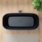 Anzzi Piete Series 32in W x 68in D x 25in H Black Freestanding Bathtub MN6732BKS - alternate 11