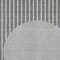 Homeroots 3' X 5' Gray And Ivory Striped Washable Indoor Outdoor Area Rug 597163 - alternate 8