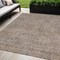 Homeroots 5' X 8' Brown Geometric Washable Indoor Outdoor Area Rug 607483 - alternate 1