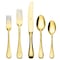 Mepra Epoque Gold Flatware  Set - 5 Pcs. 106822005O - alternate 1