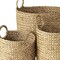 Homeroots Set of Three Brown Wicker Basket, 3PK 392168 - alternate 9