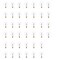 Bulbrite 15W Dimmable Clear G16.5 Incandescent Light Bulbs, Candelabra E12 Base, 2700K, 40PK 861172 - alternate 1