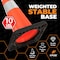 Xpose Safety 28 In Orange Slim Line Traffic Cone, 10 lb Base with 6in & 4in  Collar, DOT Approved, 48-PK OTC28SL-64-10L-48-X - alternate 7
