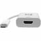 Tripp Lite USB C to HDMI 4K Adapter Converter USB Type C 3.1 M/F White 6in U444-06N-HD4K6W - alternate 7