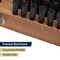 Kings County Tools Wooden Door Mat Boot Brush Scraper Outdoor Mat Front Doormat w/ Built-In PVC Shoe Cleaner Brush GW36E01-01 - alternate 10