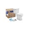 Mansfield Pro-Fit 1 White Round Bowl 1.6 GPF Complete Toilet 130CTK - alternate 10
