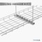 Kable Kontrol Cable Tray Hanger Kit, 6in W Horizontal Support Bar KK-PGHN-6-304SS - alternate 5
