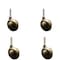 Service Caster 2 Inch Windsor Antique Ball Caster - 3/8 Inch Threaded Stem - SCC, 4PK SCC-TS01S20-DCS-WA-3816112-4 - alternate 1