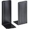 Acrimet Steel Metal Jumbo Bookends for Shelves, Heavy Duty, for Large books, Black, 2PK 294.5 - alternate 1