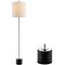 Jonathan Y Levitt 60.5" Marble/Metal LED Floor Lamp, Black/Chrome JYL2062A - alternate 6