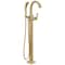 Delta Stryke Floor Mount Tub Filler Trim, 12.47 in, Lumicoat Champagne Bronze T4777-CZ-PR-FL - alternate 1