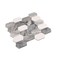Apollo Tile Toscana 13x12 in. Polished Calacatta Bluette, Thassos White Picket Lantern Mosaic Tile, 5PK APLEML88CN02A - alternate 2