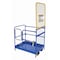 Vestil Work Platform w/84" Expand Back, 36x48, 33-3/8 in. W, 45-3/8 in. D, 1,000 lb. Load Capacity WP-3648-84B - alternate 9