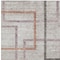 Homeroots 10' X 14' Taupe Charcoal And Copper Geometric Washable Indoor Outdoor Area Rug 588349 - alternate 9
