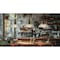 Z-Lite Lunelle Matte Black 1 Light Pendant 3051P12-MB - alternate 7