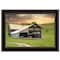 Homeroots Mail Pouch Barn 5 Black Framed Print Wall Art 406913 - alternate 1