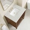 James Martin Vanities Myrrin 30" Single Vanity, Mid-Century Walnut w/ 3 CM Eternal Jasmine Pearl Silestone Top 485-V30-WLT-3EJP - alternate 7
