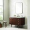 James Martin Vanities Amberly 48'' S Vanity, Mid-Century Walnut w/ Victorian Sil Top w/FreePower Wireless Charger 670-V48-WLT-FVSL - alternate 10