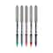 Uni-Ball VISION Rollerball Pen, Stick, Fine 0.7 mm, Assorted Ink and Barrel Colors, 5PK 60381PP - alternate 7
