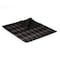 Picnic Time Family Of Brands Blanket Tote Outdoor Picnic Blanket, Black Tartan Pattern with Black Flap 820-00-177-000-0 - alternate 9