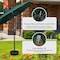 Simple Deluxe 7.5' Patio Umbrella Outdoor Table Market Yard Umbrella with Push Button Tilt/Crank, 6 Sturdy Ribs f LGBRLA7GRN - alternate 5