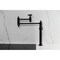 Kingston Brass Deck Mount Pot Filler Faucet with Knurled Handle, Matte Black KS3700RKX - alternate 5