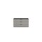 Homeroots 57" Gray Wood Six Drawer Double Dresser 714487 - alternate 1