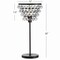 Jonathan Y Buckingham 25" Crystal/Metal Table Lamp, Bronze/Clear JYL9004A - alternate 10