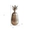 Homeroots Pineapple Storage Aluminium Decor 376339 - alternate 3