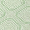 Homeroots 8' Mint Green And Ivory Round Geometric Washable Indoor Outdoor Area Rug 610831 - alternate 8