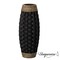 Uniquewise Rustic Tall Floor Vase - 24-inch Handcrafted Black Woven Vase, Decorative Accent for Home QI004674 - alternate 1