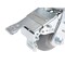 Vestil Thermoplastic Rubber Swivel With Total Brake Caster 4 In. x 2 In. 485 lb Light Gray CST-VE-4X2TPR-SWTB - alternate 9