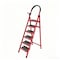 Wrightmaster 4.9 ft. Steel Step Ladder, 9 ft. Reach with Tool Rack and Non-Marring Feet, 300 lb. Capacity Zorored-6 - alternate 1