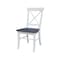 Whitewood Industries Extension Dining Tables, 45 in L, 38 in H, Parawood, 5 Piece Set K05-42DPT-C613-4 - alternate 4