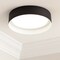 Afx Reveal, LED Flush Mount, 12"Dia., Black/White RVF12LAJUDBKWH - alternate 3