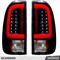 Recon Truck Accessories 08-16 F250/F350/F450/F550 OLED TLS WITH SCANNING OLED TURN SIGNALS-SMOKED LENS 264293BKS - alternate 1
