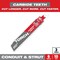 Milwaukee Tool 6 in x 10 TPI Reciprocating Saw Blade, 3 PK 48-00-5351 - alternate 11