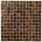 Apollo Tile Celestial 12 in. x 12 in. Glossy Brown and Gold Glass Mosaic Wall and Floor Tile 20 sqft/case, 10PK APLST88BR604A - alternate 1